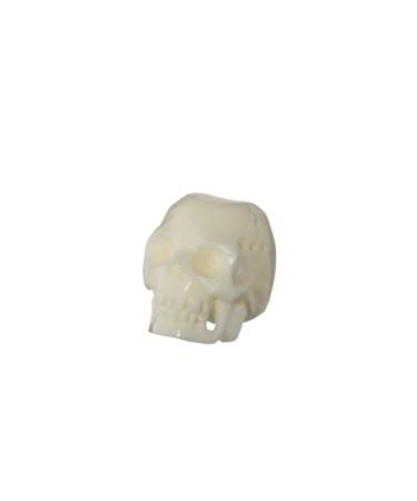 NKlaus Hair Accessories Beard Bead CHEREP Small Skull Bone Curly Bead 6435