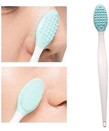 Silicone Cleaning Brush for Face | Exfoliating Blackhead Removal Tool with Replacement Head | Beauty Skin Care - Buy Online on GoSupps.com