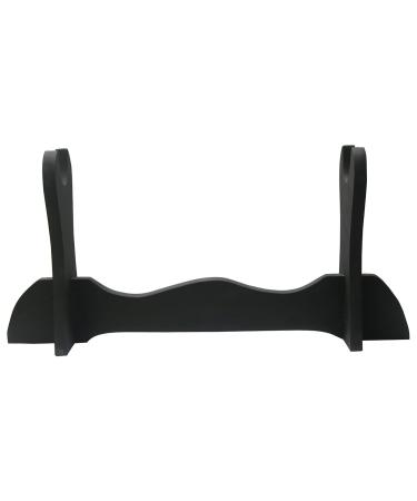 BladesUSA WS-1SC Sword Stand Single Horizontal Wood Display Stand,black - Buy Online on GoSupps.com