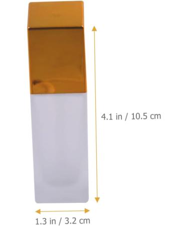 12 Pcs Square Liquid Foundation Bottle Travel Bracket Filling As Shownx3pcs 10.5x3.2cmx3pcs - Buy Online on GoSupps.com