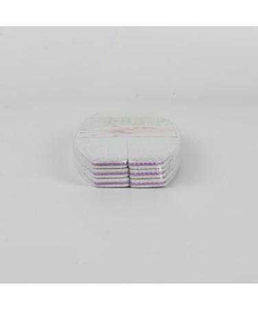 URAQT 6PCS Professional Nail Files 100/180 Grit Double-Sided Emery Board Washable Nail Buffer Files Curved Fingernail Files for Nail Grooming and Styling - Buy Online on GoSupps.com