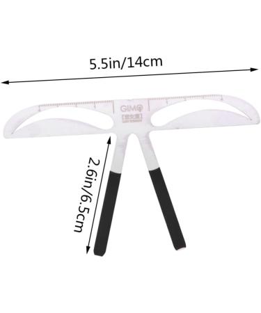 FOMIYES Eye Brow Shaping Kit Eyebrow Shaper Stencil Eyes Eyebrow Stencil Kit Mold Modeling Balance Ruler - Buy Online on GoSupps.com