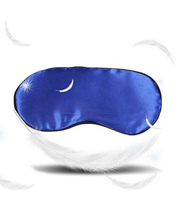 Silk Sleep Eye Mask - Padded Shade Patch for Women and Men - Black - Buy Online on GoSupps.com