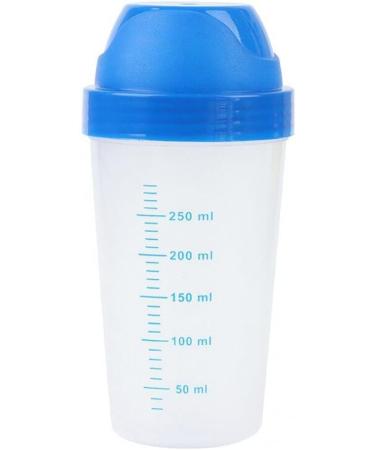 2pc 300ml Transparent Shaker Bottle Milkshake Protein Powder Mixing Bottle Shake Cup Practical Water Bottle Drinkware - Buy Online on GoSupps.com