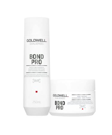 Goldwell Dualsenses Bond Pro Fortifying Shampoo 250ml 60Sec Treatment 200ml