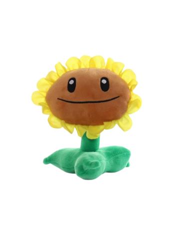 LAARNT 20cm Simulation sunflower plush toy sun flower pillow plant shape plush doll children birthday gift