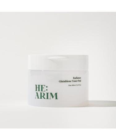 K-Beauty Toner Pads Brightening & Hydrating with Glutathione and Niacinamide | 70 Pre-Soaked Sheets in 160ml Essence for Radiant Korean Skincare