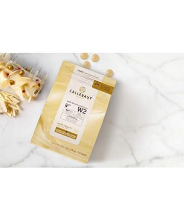 Callebaut W2 p pites de Chocolat Blanc (callets) Lot de 3 x 1kg - Buy Online on GoSupps.com