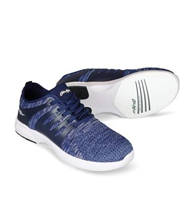 KR Strikeforce Commander Navy Men's Bowling Shoe with FlexSlide Technology for a Controlled Slide 10.5