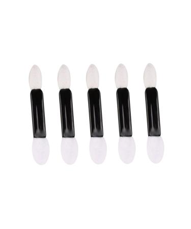 HAPINARY 50pcs Brush Eyeshadow Sponges Ladies Suits Eye Shadow Women Eyeshadow Brush Travel Lipstick Oval M White