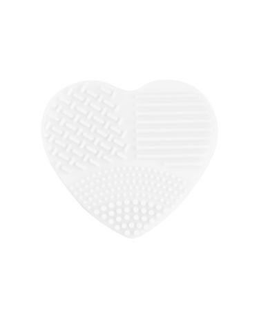 Silicone Heart-Shaped Makeup Brush Cleaning Tool | Egg Brush Cleaner for Beauty - Buy Online on GoSupps.com