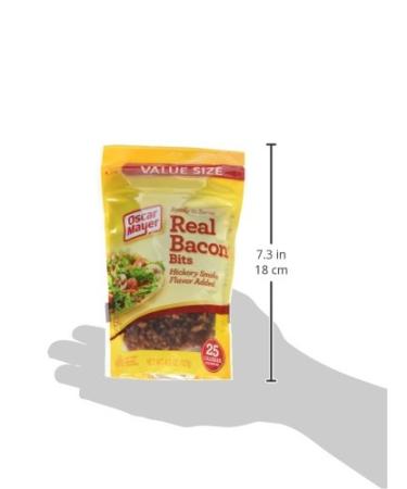 Premium Real Bacon Bits - 4.5 Oz Pouch | Top Quality Ingredients - Buy Online on GoSupps.com