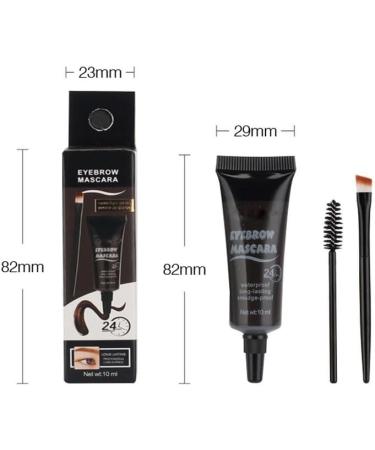 Tinted Eyebrow Tint (with two eyebrow tints) Waterproof smudge-proof eyebrow tinting kit Volumizing Eyebrow Mascara (1) - Buy Online on GoSupps.com