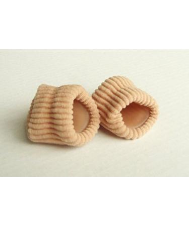 Gel pressure protection for the toe in case of corns Toe rings made of polymer gel large