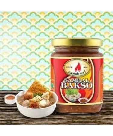 MEGAH SARI SAMBAL BAKSO/MEAT BALL CHILI SAUCE 250ml - Buy Online on GoSupps.com
