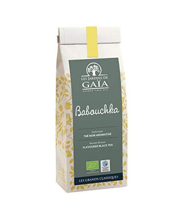 Les Jardins De Ga a - Th Noir Aromatis Babouchka Gout Russe 100G - Vendu par unit