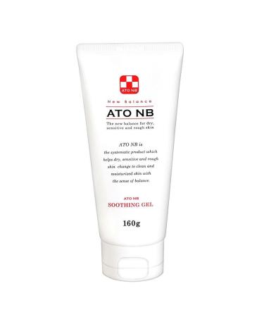 ATO NB Baby Soothing Gel - Cooling and Soothing Relief to Heated Irritated Dry Sensitive Acne Eczema-prone Skin  Natural Ingredients EWG  Korea  5.64 fl oz (160g)