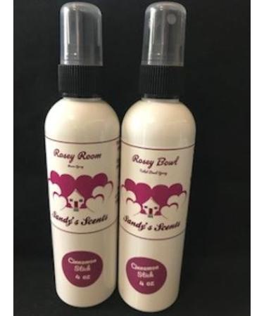 Rosey Cinnamon Duo Toilet and Air Spray