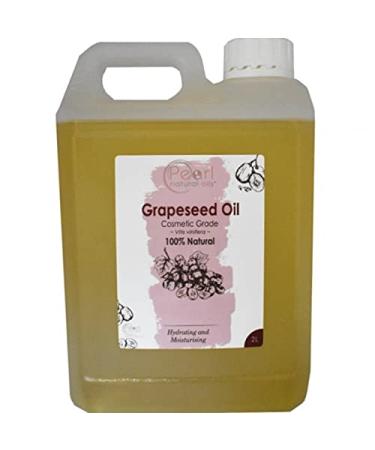 Pearl Natural Oils Grapeseed Oil Cosmetic Grade 2 litres
