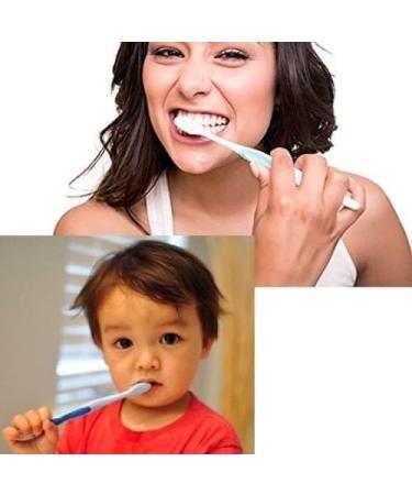 8-Pack Soft Manual Toothbrushes - Family Size Ideal for Kids & Adults Perfect for Daily Dental Care & Travel - Buy Online on GoSupps.com
