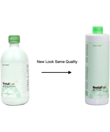 MentalFuel MCT Oil -100% C8 / C10 MCT Oil' 16 FL OZ From Non-GMO Coconut oil Unflavoured Excellent in Keto Coffee Non-BPA Vegan Gluten-Free Keto & Paleo - Buy Online on GoSupps.com