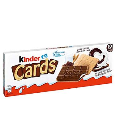 Unbekannt Ferrero Cards Children's Cookies with Milk and Cocoa (2 x 128 g)