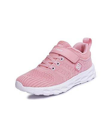 DREAM PAIRS Boys Girls Lightweight Tennis Running Shoes Athletic Sneakers 2 Little Kid Pink
