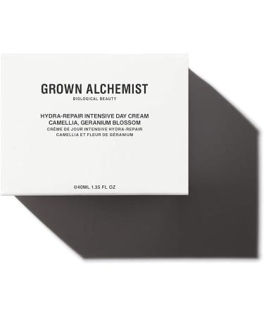 Grown Alchemist Intensive Hydra-Repair Day Face Cream - Luxury Daily Moisturising Cream - Hydrating Face Moisturiser Extra Rich Formulation with Antioxidants Vitamin E Vegan Plant Oils - 40 ml - Buy Online on GoSupps.com