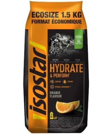 Isostar Set: 1x1.5kg Lemon & 1x1.5kg Orange Isotonic Electrolyte Drink Powder for Hydration & Performance - International Shipping - Buy Online on GoSupps.com