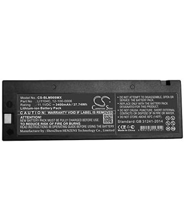 Battery Replacement for Biolight Monitors - 12-100-0006 LI1104C M8000A M9000 M9000A M9500 PM-9000A | International Shipping - Buy Online on GoSupps.com