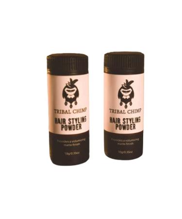 Tribal Chimp Hair Styling Powder - Set of 2 Bottles | Long-Lasting Hold and Volume - Buy Online on GoSupps.com