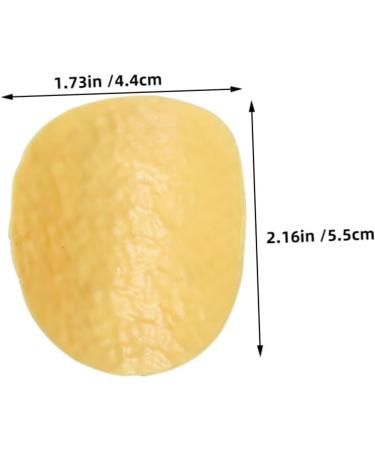  Gogogmee Gogogmee 30 Pieces Realistic Potato Chips Decoration Yellow Simulation French Fries for Kitchen Party Market Display Versatile Snack Props for Photography Shop Presentation - Buy Online on GoSupps.com