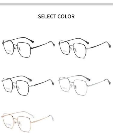 Buy Blue Light Blocking Reading Glasses for Men & Women - Vintage Anti Eyestrain Glasses - 2.00 C1 Flat Light Mirror - Buy Online on GoSupps.com