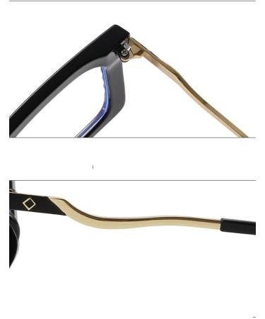 Oversized Anti-UV Reading Glasses | Comfortable Computer Eyewear | Anti-Blue Light Square Flat Light Mirror +250 Green - Buy Online on GoSupps.com