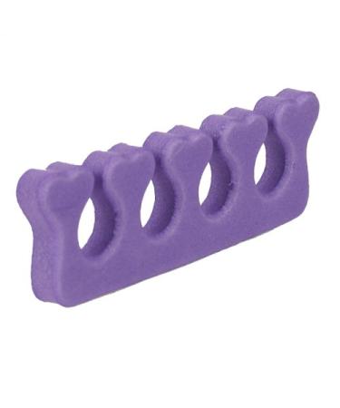 Buy Purple EVA Foam Pedicure Toe Separators - Pack of 2 for Perfect Nail Care | International Shipping Available - Buy Online on GoSupps.com