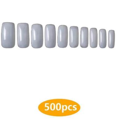 CLSSLVVBN 1 Set False Nail Elegant Full Coverage Shape Manicure Stickers Strong Adhesion Unique Design Half Paste Natural Paster Natural Full Paste - Buy Online on GoSupps.com
