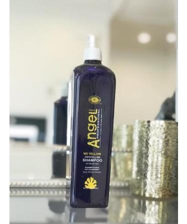  Angel Angel No Yellow Crystalline Professional Shampoo 250ml effectively cleanses strands out all impurities and also balances the tone of the curls and enhances their colour - Buy Online on GoSupps.com