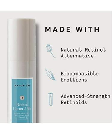 Naturium Retinol Complex Face Cream 2.5% with Bakuchiol & Lipids - Moisturizing Skin Repair 1.7 oz - Buy Online on GoSupps.com