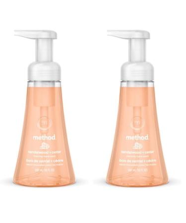 Method Foaming Hand Wash Sandalwood + Cedar 10FO 6ct NA (Pack of 2) 10 Fl Oz (Pack of 2)