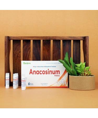 Buy Bhargava Anacosinum - Non-Drowsy Cold & Flu Relief | Sore Throat & Fatigue Recovery | 6 Vials | International Shipping Available - Buy Online on GoSupps.com