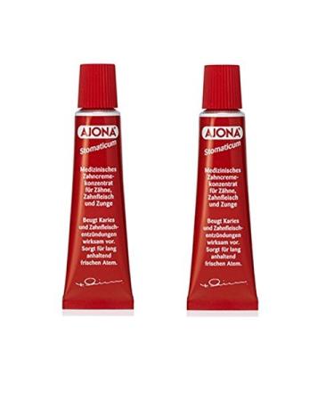 Ajona Stomatikum Toothpaste 25ml (Pack of 2) by Ajona