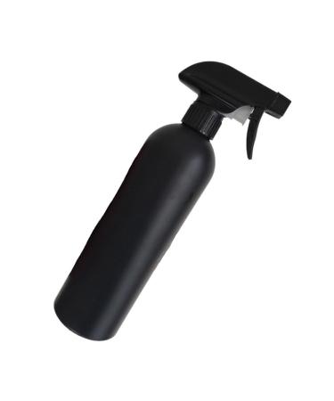 Hairdressing Spray Bottle Empty Refillable Mist Bottle Suitable for Salon Barber Water Sprayer(500ml) 500ml Black