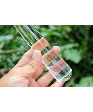 6.15" 24 Sided Vogel Style Clear Natural Quartz Crystal Point Round Bottom 263g ningxiao - Buy Online on GoSupps.com