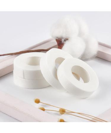 Lunamoon 10 Roll Eyelash Extension Tape - Micropore Isolation Lash Tape - Best Adhesive for Eyelash Extensions (White 12mm) - Buy Online on GoSupps.com