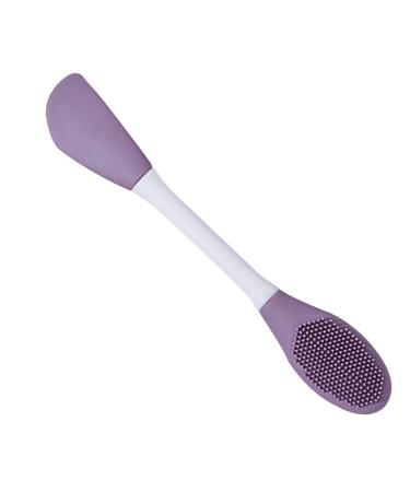 WOFASHPURET Mask Applicator facial scrubber for silicone wash scrubber scruber cleaning scrubber tools facial tool silicone scrubber applicator double head apply Silica gel Mask Brush