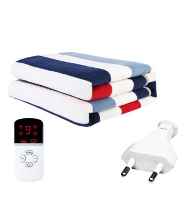 Zunedhys Electric Blanket Thicker Heater Single Body Warmer 150X80Cm Electric Blanket Body Warmer Electric Blanket EU Plug