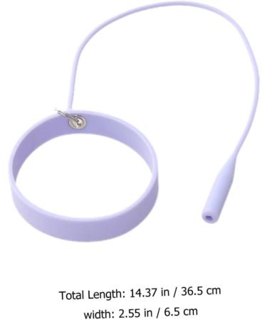 HONMEET Tweezers Silicone Bracelet Useful Eyelash Tool Professional Tweezers Lash Applicator Wristband Tweezers Holders Bracelet Lash Tools Lash Tweezers Tweezer Holder Purple - Buy Online on GoSupps.com