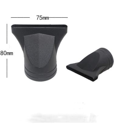 Buy Plastic Salon Replacement Blow Flat Hair Dryer Nozzle - Narrow Concentrator in Black | International Shipping Available - Buy Online on GoSupps.com