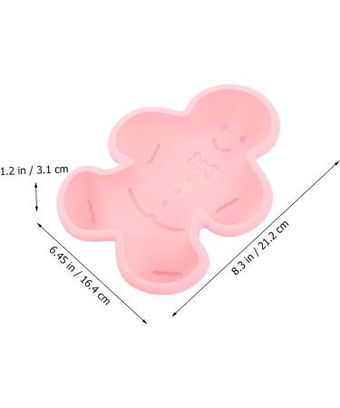 TEHAUX 4 Pcs Silicone Mold Candy Molds Silicone Bakeware Christmas Baking Pan Cupcake Mold Fudge Self Made 21.2X16.4X3CMx2pcs Assorted Color 1x2pcs - Buy Online on GoSupps.com