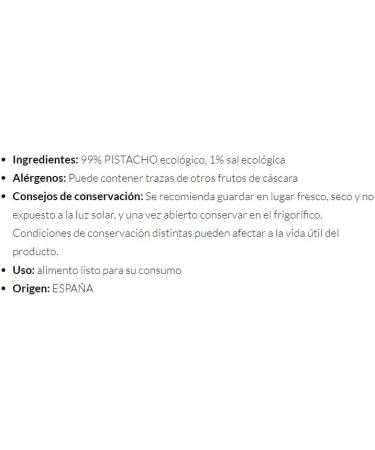  NULTHY NULTHY - Organic Roasted and Salted Pistachios in Shells - Natural Dried Fruit - Organic Nuts - Organic Farming - Gluten Free - Vegan - 1 kg - Buy Online on GoSupps.com